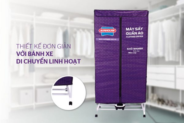 Máy sấy quần áo SUNHOUSE SHD2707 01