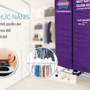 Máy sấy quần áo SUNHOUSE SHD2707 05