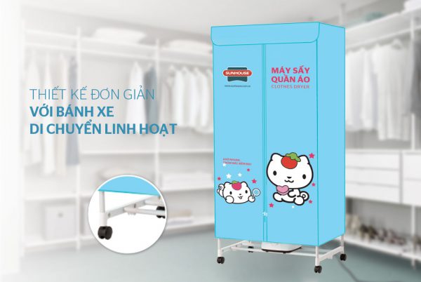 Máy sấy quần áo SUNHOUSE SHD2702 01