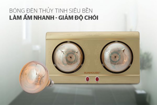 Đèn sưởi phòng tắm SUNHOUSE SHD3812 03