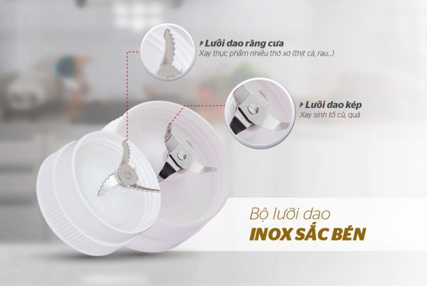 MÁY XAY SINH TỐ 3 CỐI SUNHOUSE SHD5582W 4