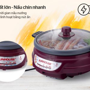 Lẩu điện SUNHOUSE SH535L 4