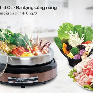 Lẩu điện SUNHOUSE SHD4526 5