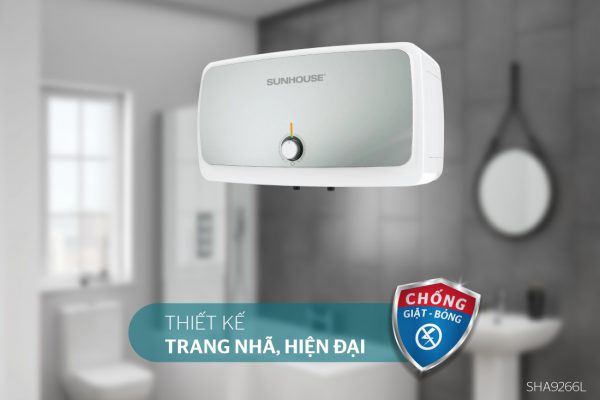 BÌNH NƯỚC NÓNG 22L SUNHOUSE SHA9266L 1