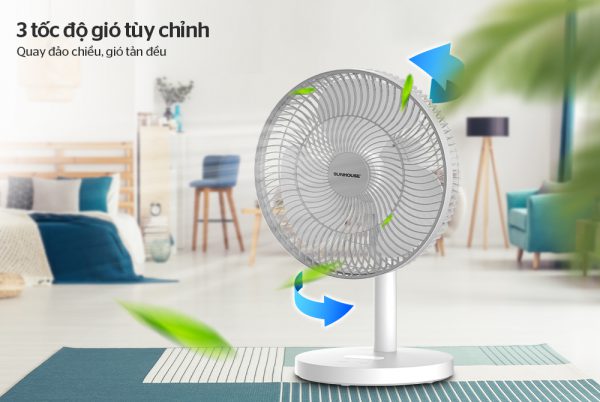 QUẠT TÍCH ĐIỆN SUNHOUSE SHD7115 5