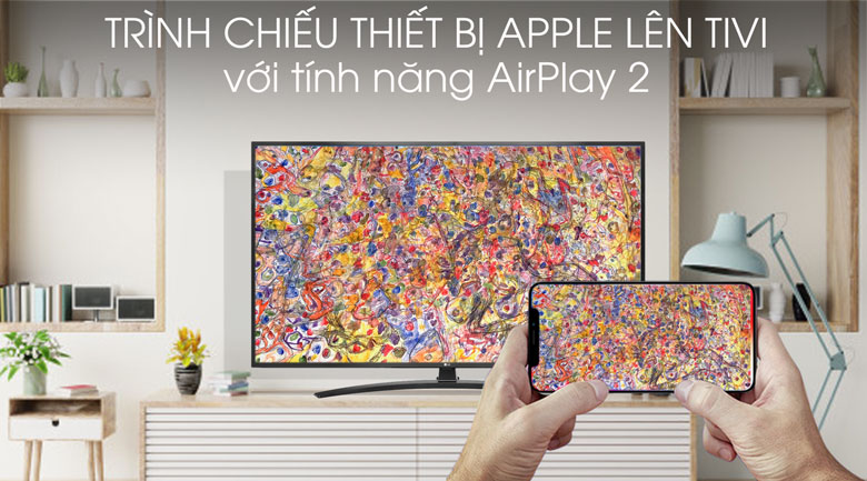 Smart Tivi LG 4K 49 inch 49UM7400PTA - AirPlay 2