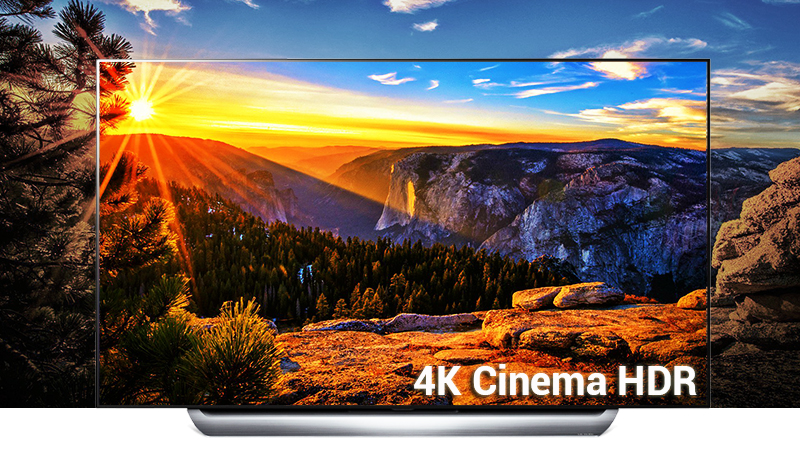 Smart Tivi OLED LG 4K 55 inch 55C8PTA  HDR cinema