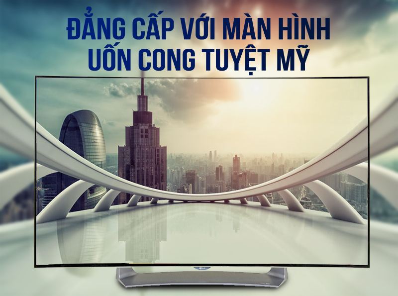 Smart TV Full HD OLED Cong LG 55EG910T Màn hình cong