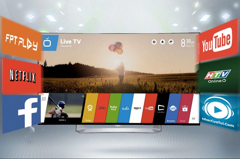 Smart TV Full HD OLED Cong LG 55EG910T Khả năng kết nối internet