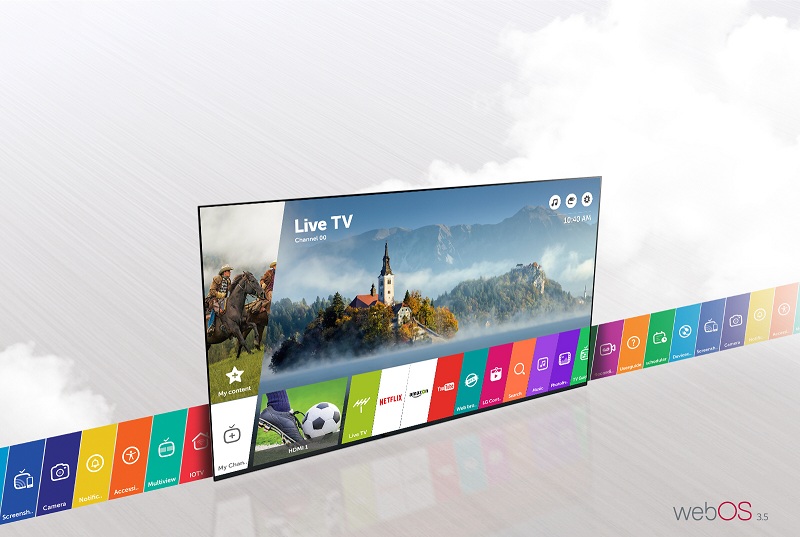 Smart Tivi LG 55 inch 55LJ550T hệ điều hành WEb OS mới nhất