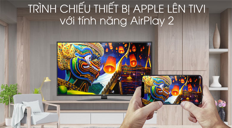 Smart Tivi LG 4K 65 inch 65UM7600PTA - AirPlay 2