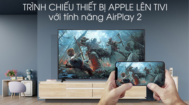 Smart Tivi LG 4K 75 inch 75UM7500PTA - AirPlay 2