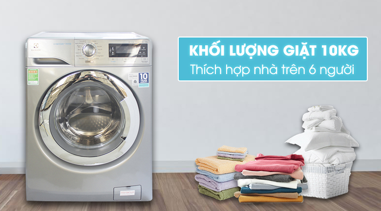 Máy giặt Electrolux EWF14023S thiết kế sang trọng