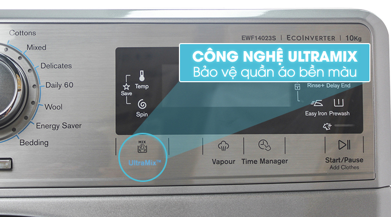 Máy giặt Electrolux EWF14023S hòa tan nước giặt tốt