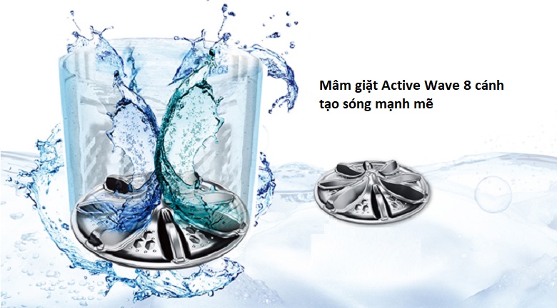 Active Wave - Máy giặt Panasonic 10 Kg NA-F100X5LRV