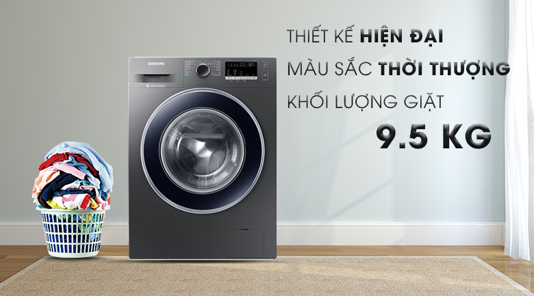 Máy giặt Samsung 9.5 Kg lồng ngang Inverter WW95J42G0BX/SV