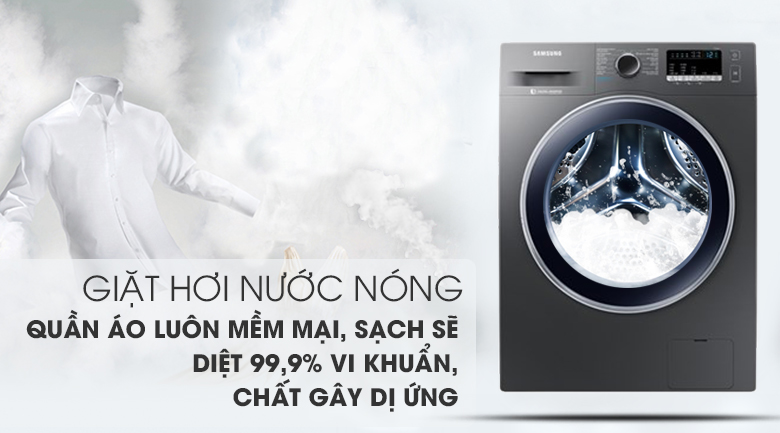 Máy giặt Samsung 9.5 Kg lồng ngang Inverter WW95J42G0BX/SV