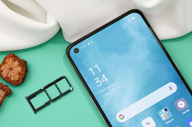 Khay gắn sim kép | OPPO Reno5