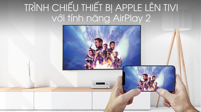 Smart Tivi Samsung 4K 49 inch UA49RU8000 - Tính năng AirPlay 2