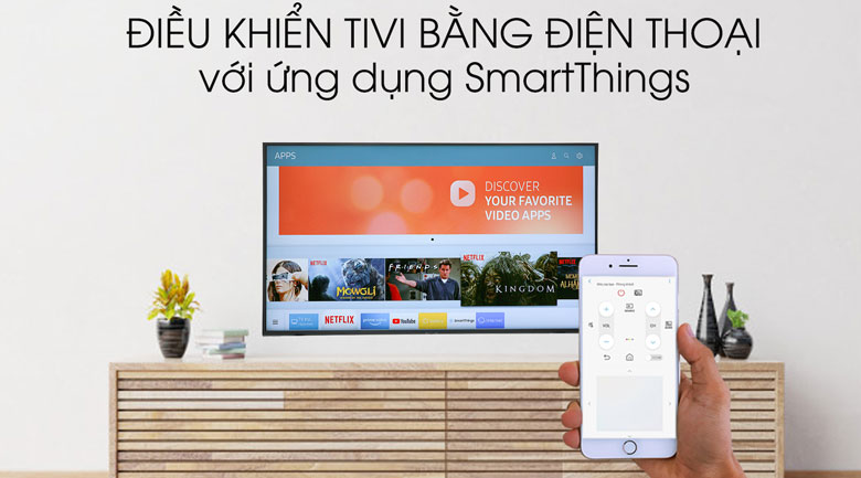 Smart Tivi Samsung 4K 49 inch UA49RU8000 - Ứng dụng SmartThings