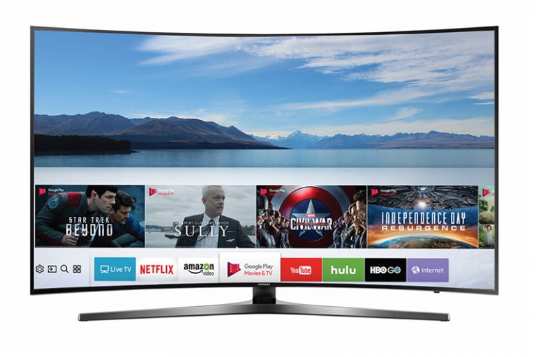 Smart Tivi cong 4K Samsung 65 inch UA65MU6500 Thiết kế hiện đại