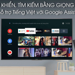 Android Tivi Sony 4K 55 inch KD-55X8000G - Remote thông minh, Google Assistant