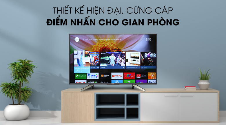 Thiết kế hiện đại, cứng cáp - Android Tivi Sony 49 inch KDL-49W800G Mẫu 2019