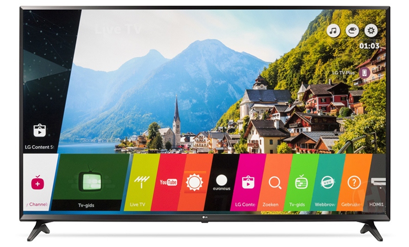 Smart Tivi LG 4K 43 inch 43UJ632T. Hệ điều hành Web OS new