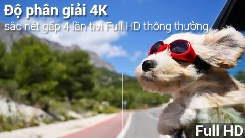 Smart Tivi LG 4K 49 inch 49UK7500PTA Độ phân giải 4K chân thực