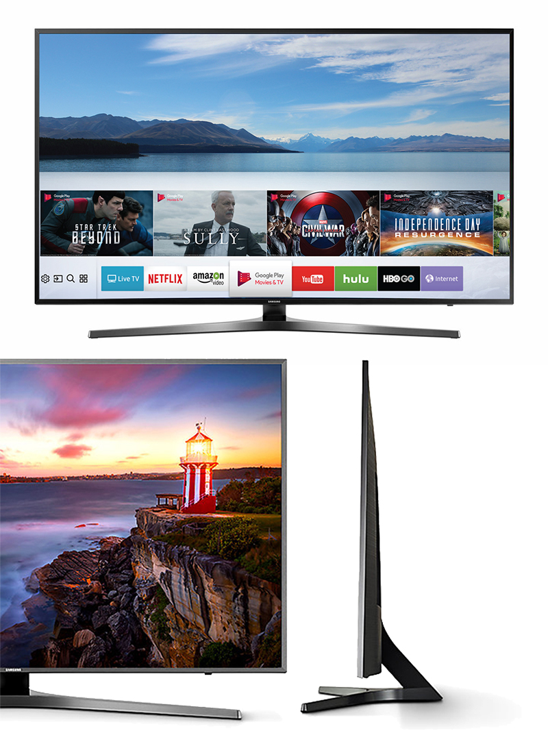 Smart Tivi Samsung 4K 43 inch UA43MU6400 thiết kế đẹp mắt