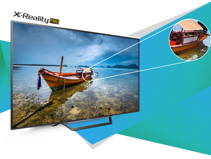 Internet Tivi Sony 32 inch KDL-32W600D - Hình ảnh sắc nét