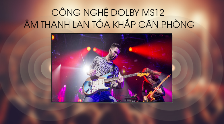 Âm thanh Dolby - Smart Tivi TCL 4K 43 inch L43P65-UF