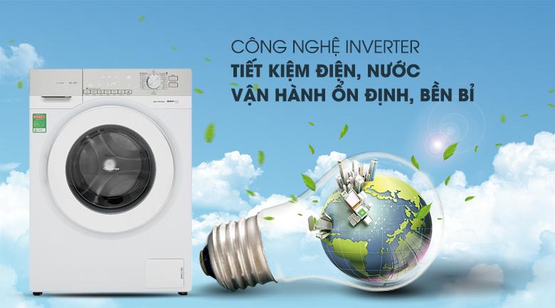 Công nghệ Inverter - Máy giặt Panasonic Inverter 9 Kg NA-129VG6WV2