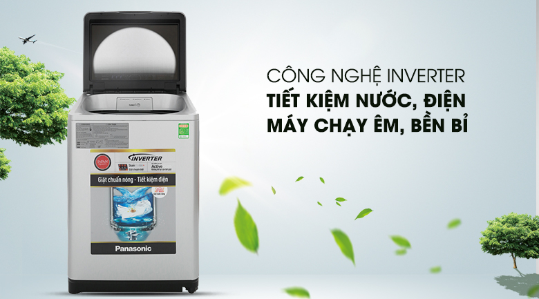 Công nghệ Inverter - Máy giặt Panasonic Inverter 11.5 Kg NA-FS11V7LRV