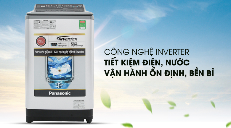 Công nghệ Inverter - Máy giặt Panasonic Inverter 9.5 Kg NA-FS95X7LRV