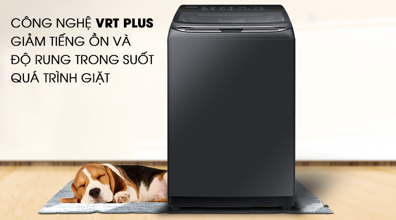 Công nghệ VRT Plus - Máy giặt Samsung Inverter 21 kg WA21M8700GV/SV