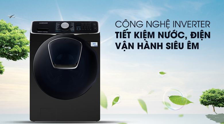 Công nghệ Inverter - Máy giặt sấy Samsung Add Wash Inverter 19 kg WD19N8750KV/SV